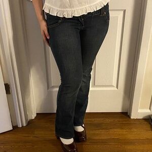 YMI low rise bootcut jeans